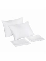 Classic Turkish Towels Genuine Cotton Soft Pillowcase Set of Four