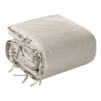 Izabela 3pc King/California King Duvet Set 2 Pillow Shams, 1 Duvet Cover , Beige