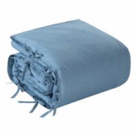 Izabela 3pc Full/Queen Duvet Set 2 Pillow Shams, 1 Duvet Cover , Navy