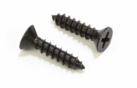 Bolt Dropper #8x3/4'' Black Oxide Coated Stainless Flat Head Phillips Wood Screw (100 Pack)