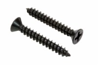 Bolt Dropper #8 x 1-1/4'' Black Screws (25 Pack)