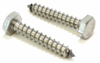 Bolt Dropper 1/4 x1-1/2  Stainless Hex Lag Bolt Screws, 25 Pack