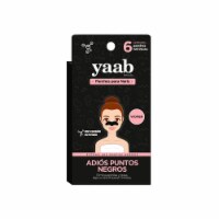 Yaab Beauty Blackhead Nose Strips With Activated Charcoal for woman 6 pcs