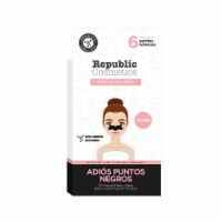 Republic Cosmetics Blackhead Nose Strips With Activated Charcoal for women 6 pcs