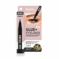 Republic Cosmetics  Glue + Eyeliner  Eyeliner and false lashes adhesive.