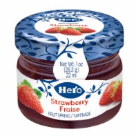 Hero Strawberry Fruit Spread, 1 Ounce Minijar -- 72 per case.