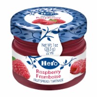 Hero Raspberry Fruit Spread, 1 Ounce Minijar -- 72 per case.