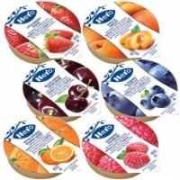 Hero Assorted Fruit Spread, 1/2 Ounce Portion -- 216 per case.