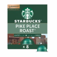 Starbucks Coffee Capsules for Nespresso Vertuo Machines Pike Place Medium Roast