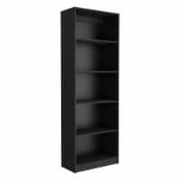 Home 4 Shelves Bookcase with Multi-Tiered Storage Perspective: Main