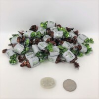 Arcor Mint Chocolate Bon Bons 6 pounds bulk bonbon chocolate mint hard candy