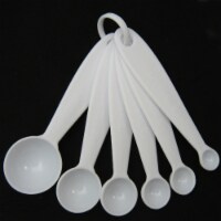 8Pcs Plastic Measuring Spoons Cups Scale Teaspoon Tablespoon Set Kitchen  Utensil Tools, 1 unit - Kroger