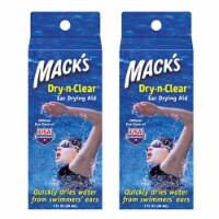 2PC Dry N Clear Ear Drying Aid Swimmers Solution Scuba Diving First Aid Dry Ears