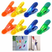 Magnetic Clips 8 Chip Bag Kitchen Refrigerator Magnets For Photos Food Storage