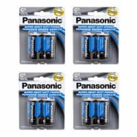 8 X Panasonic C Batteries Super Heavy Duty Carbon Zinc Battery 1.5V Home Office