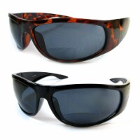 1 Men Women Reading Sunglasses Inner Bifocal UV400 Reader Lens Eyewear +2.50