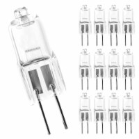 12 Pack Bi-Pin JC Type Halogen Light Bulb Replacements 10W 12V G4 Clear Base NEW
