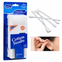 500 Ct Cotton Swabs Double Tipped Q Tip Clean Ear Wax Remover Makeup Applicator