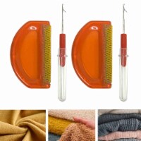 4 PC Portable Fabric Comb Knit Fixer Set Fuzz Pet Hair Lint Brush Remover Shaver