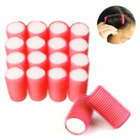 16 Medium Cling Foam Hair Rollers Curls Waves Soft Cushion Curlers Styling 1.3