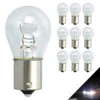 10x Light Bulb Car 1156 12V 21W Brake Stop Signal Turn Reverse Tail Lamp Daytime