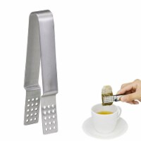 Tea Bag Squeezer Strainer Holder Stainless Steel Metal Teabags Tong Easy Squeeze