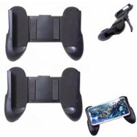 2PC Phone Holder Gamepad Grip Mobile Smartphone Controller iPhone Android Mount