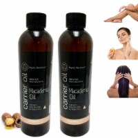2 Pk Premium Macadamia Oil Skin Care Body Face 100% Natural Carrier Oil Repair
