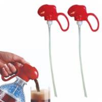 2 Pack Soda Dispenser Fizz Saver Cap 2 Liter Bubble Keeper Fountain Machine Coke