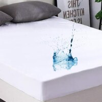 1Pk 100% Waterproof Mattress Protector Twin Size Bed Pad Cover White Heavy Vinyl