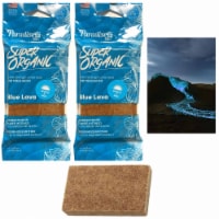 2 Pc Paradise Super Organic Blue Lava Scent Air Freshener Block Fragrance Stone