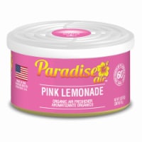 1 Pc Paradise Organic Air Freshener Pink Lemonade Scent Fiber Can Home Car Aroma