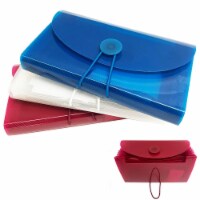 3 Pk Mini Coupon Organizer 13 Pockets Expandable Accordion File Storage Receipt