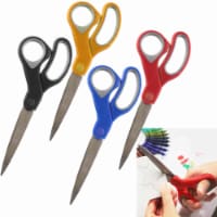 4 Heavy Duty Scissors 8 Sharp Stainless Steel Blade Cushion Grip Handle Precise
