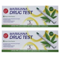 2 Pk Drug Tests Marijuana Screening Weed THC Urine At Home Test Kit Fast Results