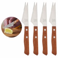 4 Pc Bartender Stainless Steel Bar Knife Peeler Sharp Blade Cocktail Garnishing