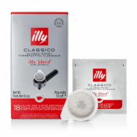 Illy Classico Medium Roast Coffee ESE Espresso Pods, 18 Count (Case of 12)