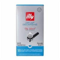Illy Decaf Coffee ESE Espresso Pods, 18 Count (Case of 12)