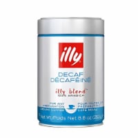 Illy Classico Medium Roast Decaffeinated Ground Coffee  (Pack of 2)