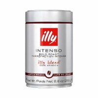 Illy Intenso Bold Roast Whole Bean Coffee (Pack of 2)