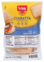 Schar Gluten Free Artisan Style Ciabatta Roll