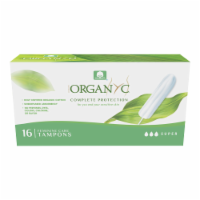 Organyc Super Absorbency Non-Applicator Tampons