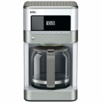 Braun BrewSense Drip Coffee Maker - Stainless Steel/White