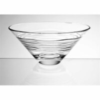 Majestic Gifts -US Oasi 10.2 x 7.9 in. High Quality Glass Bowl