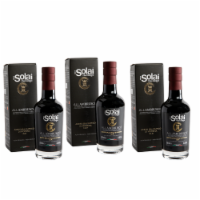 Isola Italian Premium Award Winning Lambrusco Balsamic Vinegar Gift Box - 3 Pack