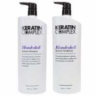 Keratin Complex Blondeshell Debrass Shampoo 33.8 oz & Blondeshell Debrass Conditioner 33.8 oz