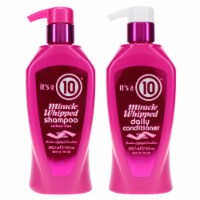 It's a 10 Miracle Whipped Shampoo 10 oz & Miracle Whipped Daily Conditioner 10 oz Combo Pack