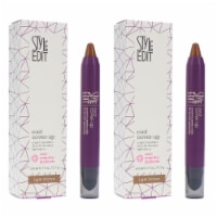 Style Edit Instant Root Cover Up Stick Light Brown 0.11 oz 2 Pack