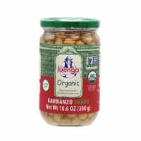 Organic  Garbanzo beans Jar. Pack 6 x 300g (10.6 Oz)