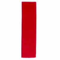 Premium Terry Velour fitnes Towel, 12 x44  Red